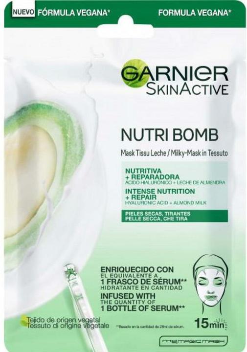 Actual product image Garnier Skinactive Nutri Bomb Nourishing Repair Mask 1 Unit
