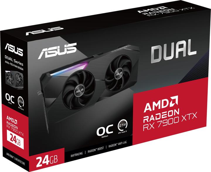 Produktbild ASUS Dual Radeon RX 7900 XTX OC (24 GB)
