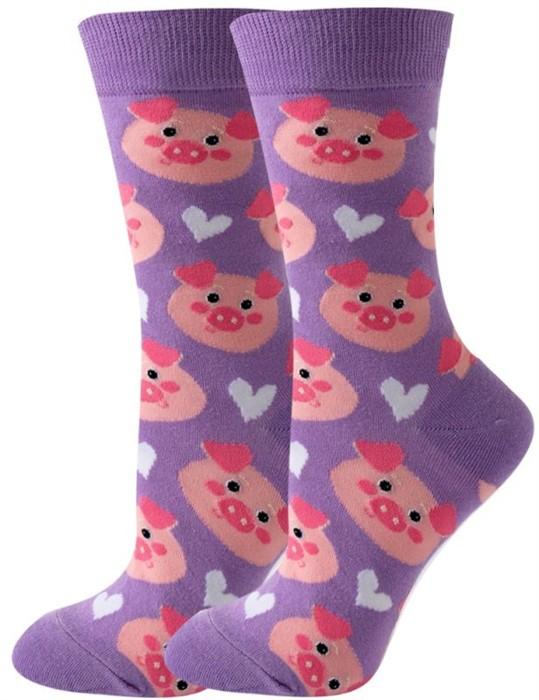 Musthaves Socken Grösse 36 - 43 cm - Schweine (36 - 43)