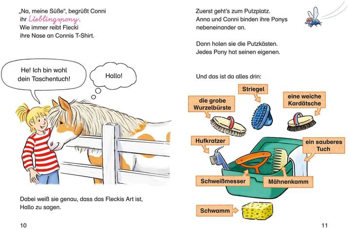 Produktbild Lesespass mit Conni: Conni und das wilde Pony (Deutsch, Herdis Albrecht, Julia Boehme, 2019)