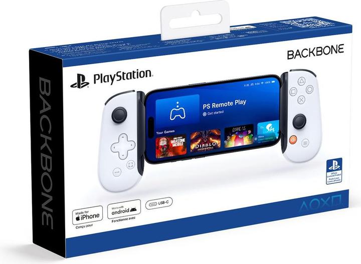 Actual product image Backbone One Playstation Edition (USB-C) - 2nd gen. (iOS, Android)