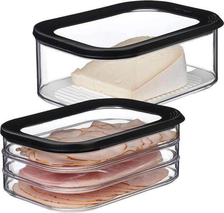 Mepal Frischhaltedosen Wurst & Käse Set Modula