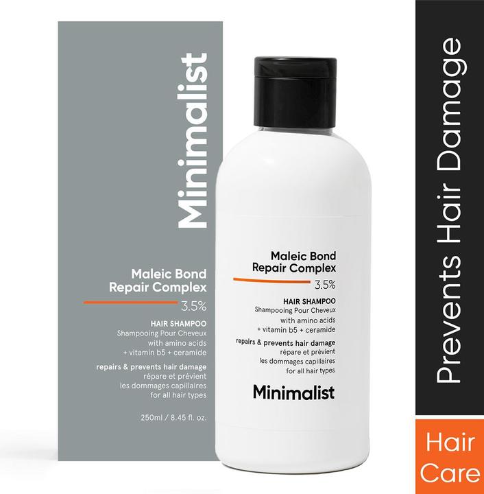 Immagine prodotto Minimalist Maleic Bond Repair Complex 3,5% Shampoo per capelli (250 ml, Shampoo liquido)
