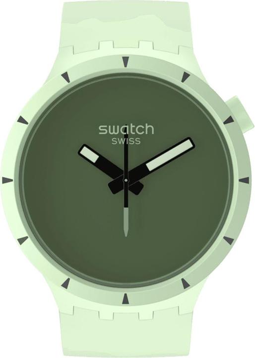 Swatch Big Bold Bioceramic Forest (Analoguhr, Swiss Made, 47 mm)