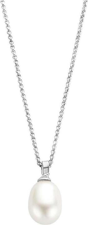 Immagine prodotto Casa Schmuck Collier Tahiti S von Silber mit Süsswasserperlenanhänger (Argento)