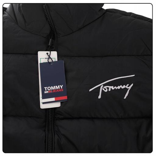 Immagine prodotto Tommy Hilfiger Tommy Jeans Uomo TJM Signature Puffer Padded Jacket, Nero, L (L)