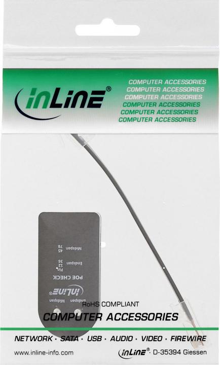 Immagine prodotto InLine Tester per PoE / PoE+