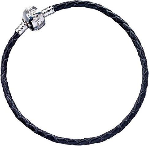 GED Harry Potter Black Leather Charm Bracelet 18cm (18 cm)