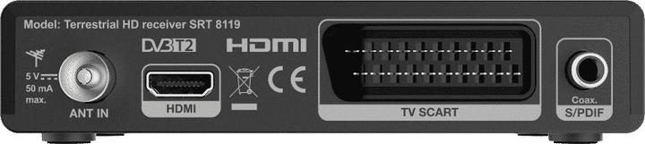 Produktbild Strong SRT8119 T2 Decoder (0.06 GB, DVB-T2, CI+-Schacht)