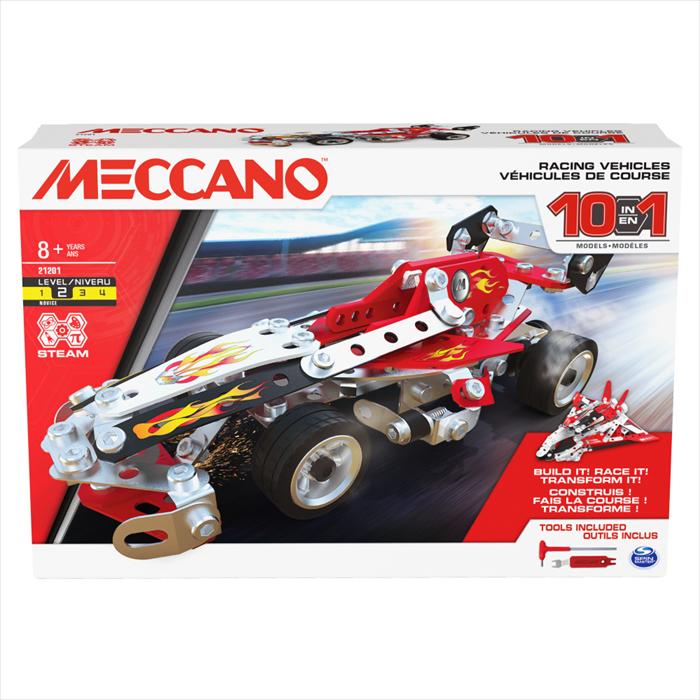 Actual product image Meccano 10in1 Racing Vehicles