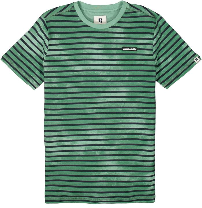 Garcia Grün gestreiftes T Shirt