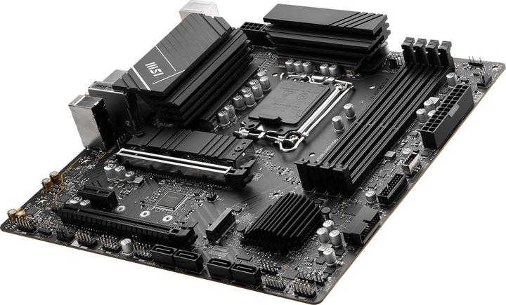 Productafbeelding MSI PRO B760M-A WIFI DDR4 (1700) (D) (LGA 1700, Intel B760, mATX)