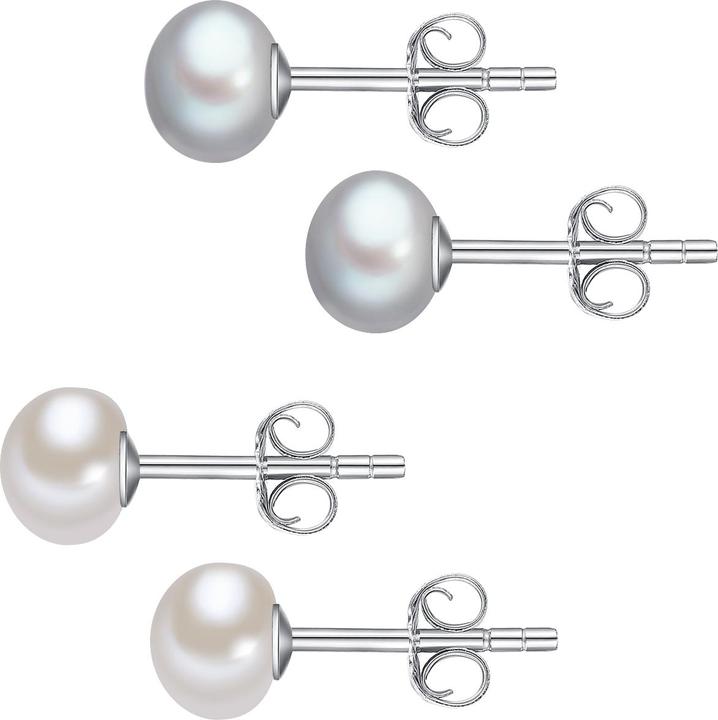 Immagine prodotto Lulu & Jane Perla d'acqua dolce d'argento Sterling Silver - 33102 (Argento)