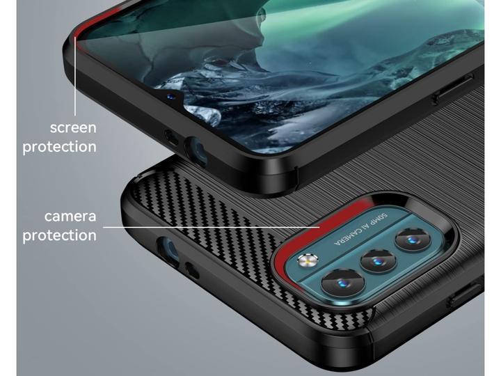 Immagine prodotto Screenguard Nokia G21 Cover Carbon Brushed Soft TPU (Nokia G21)