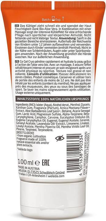 Produktbild Weleda Kühlgel (1 x, 100 ml)