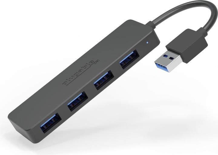 Plugable USB3 4-Port Hub Data (USB-C, 4 Ports)