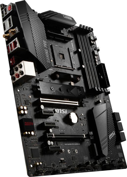Image du produit MSI B450 Gaming Pro Carbon AC (AM4, AMD B450, ATX)