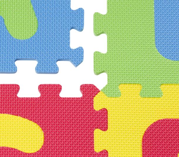Actual product image Knorrtoys Puzzlematte - "Alphabet + Zahlen" /36-tlg./30cm (30 x 30 cm)