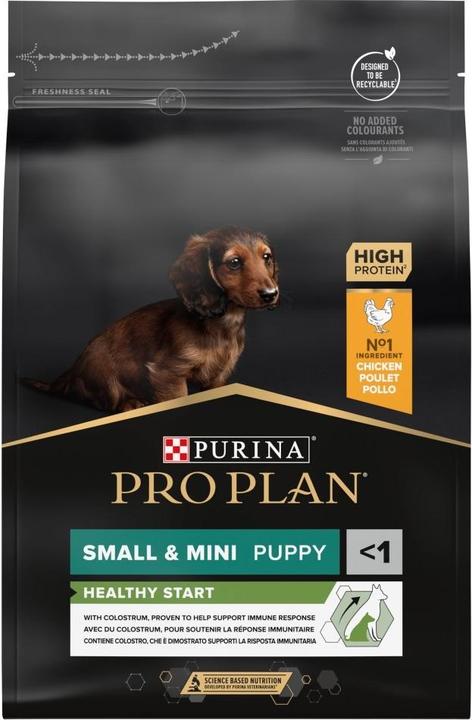 Produktbild Purina Pro Plan 7613035114340 Hunde-Trockenfutter 3 kg Welpe Huhn (Welpe + Kitten, 4 Stk., 3000 g)