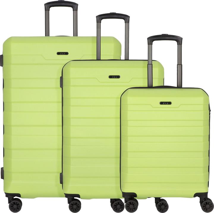D&N Travel Line 2400 Kofferset 3tlg. (218 l, XL (ab 115l))