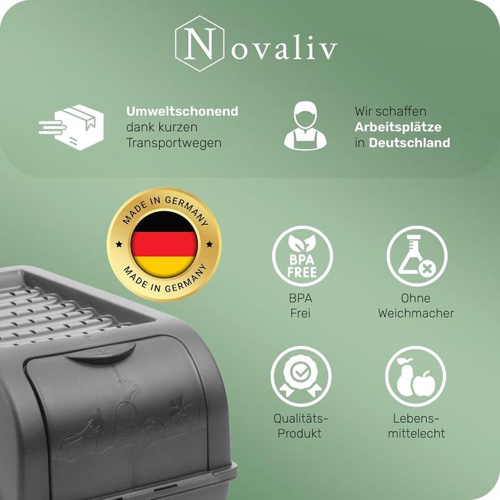 Produktbild Novaliv 2er-Set stapelbare Zwiebelbox (3.50 l)