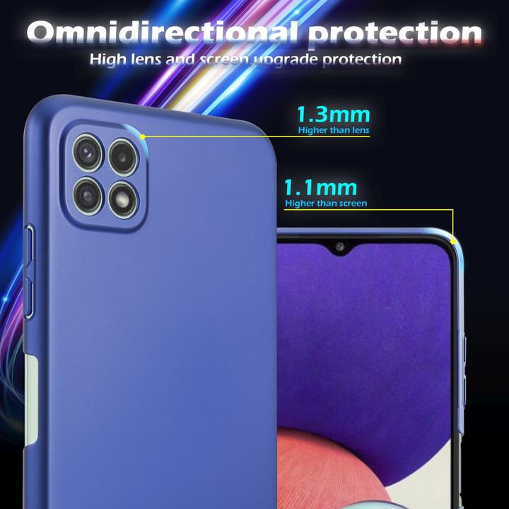 Actual product image Cadorabo HC Matte Metal Cover (Samsung Galaxy A22 5G)