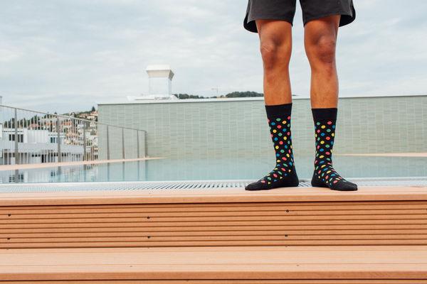 Actual product image DillySocks Starry Sky (Single pack)