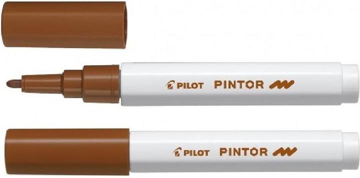 Actual product image Pilot Pintor fine (Brown, White, 1 mm, 1 x)