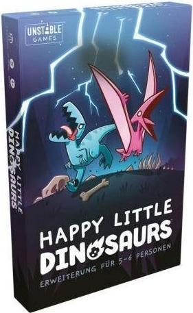 Produktbild Unstable Games Happy Little Dinosaurs - Erweiterung für 5 bis 6 Personen, Kartenspiel (Deutsch)