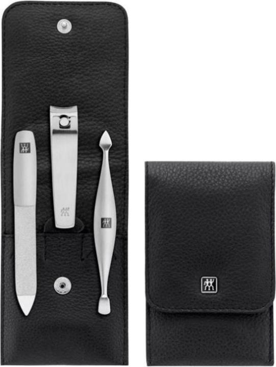 Immagine prodotto Zwilling TWINOX custodia tascabile in pelle nera, 3 pezzi & Multi Tool