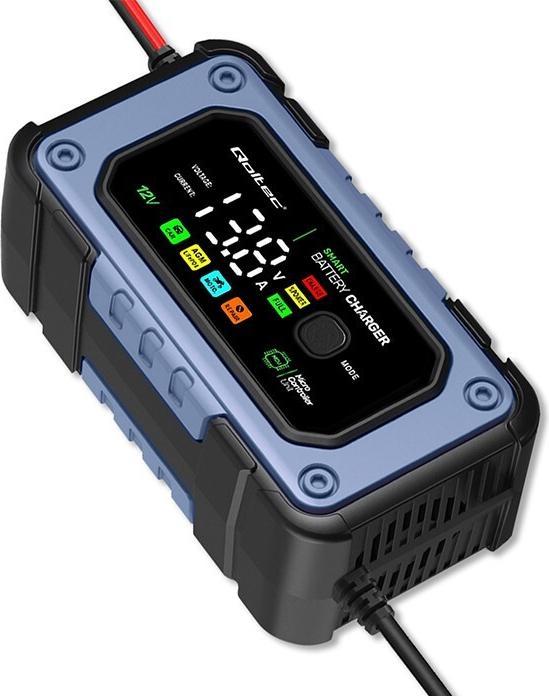 Qoltec Battery charger with repair function, 12V, 7A (12V, 7 A)