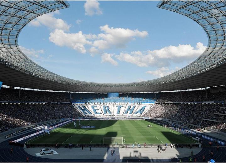 Actual product image Hertha BSC Stadium by day (480 x 350 cm)