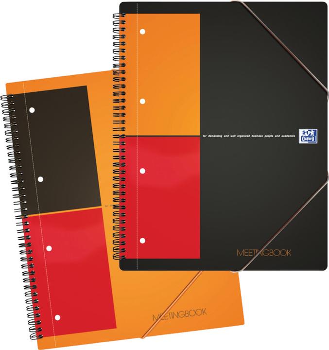 Produktbild Oxford Meetingbook (A4, Kariert, Weicher Einband)