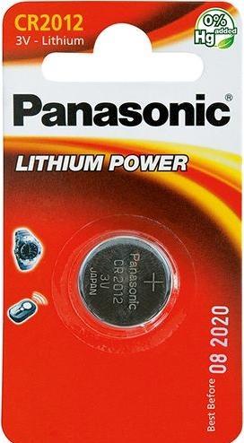 Panasonic Lithium Power CR2012 (1 Stk., CR2012, 55 mAh)