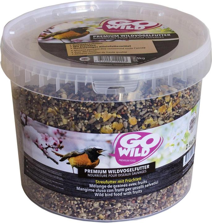 GoWild Mangime di paglia con frutta (1 x, 2.50 kg)