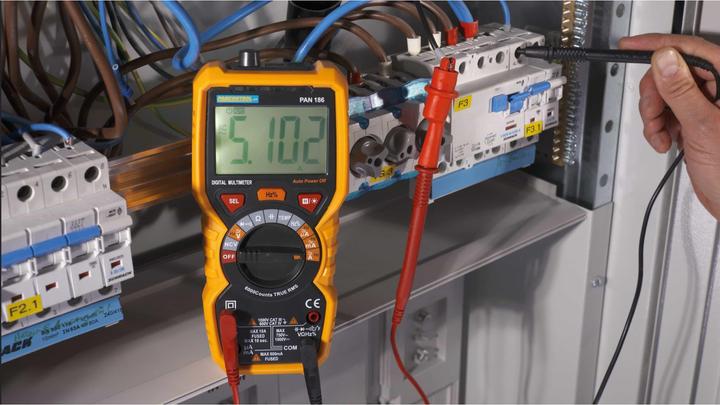 Actual product image Pancontrol PAN 186 - Digital multimeter IP67 (CAT IV 600V, CAT III 1000V)