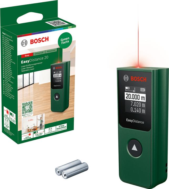 Produktbild Bosch Home & Garden EasyDistance 20 (20 m, 635 nm)
