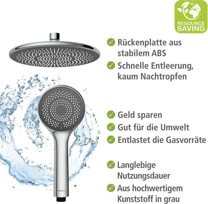 Image du produit Wenko Système de douche Water Saving chromé