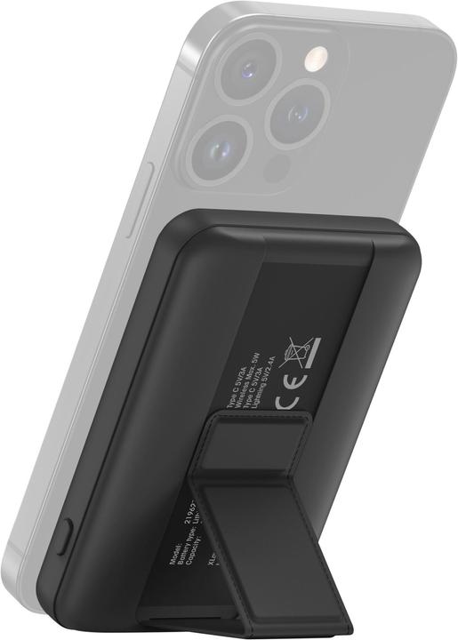 Produktbild Xlayer MagFix Pro 2in1 Powerbank mit Standfuss 5000 mAh (5000 mAh, 18.50 Wh)