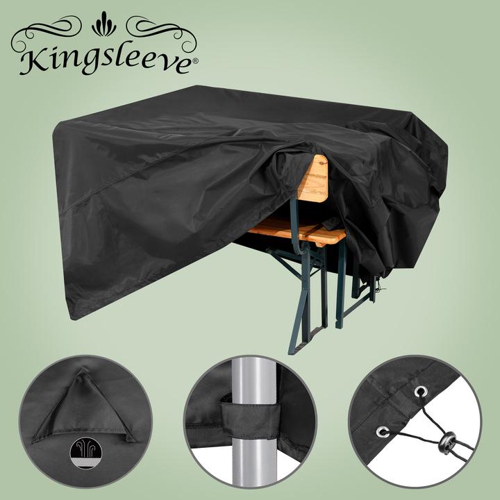 Produktbild Kingsleeve Abdeckung Bierzeltgarnitur