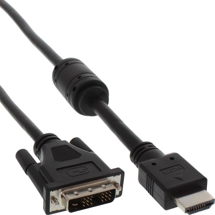 InLine HDMI (Typ A) — DVI (1 m, HDMI)