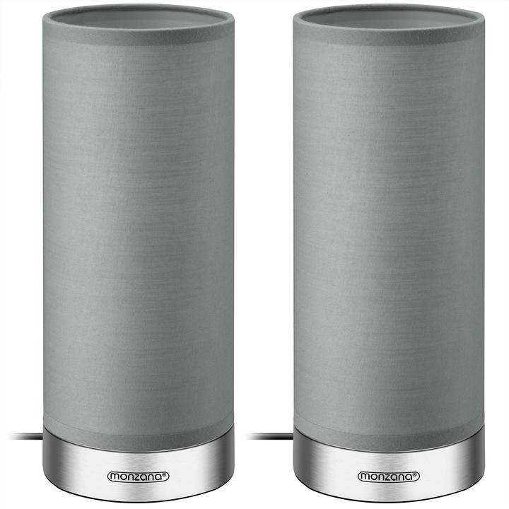 Gris & nickel satiné