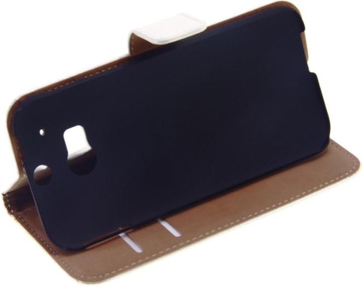 Immagine prodotto OEM Custodia a libro in pelle sottile per HTC M8 - bianco 4250710552771 (HTC One M8s, HTC One (M8))