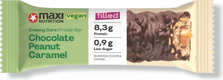 Maxi Nutrition Creamy Core Bar Peanut Caramel vegan (Chocolate, Groundnut, 1 pcs., 45 g)