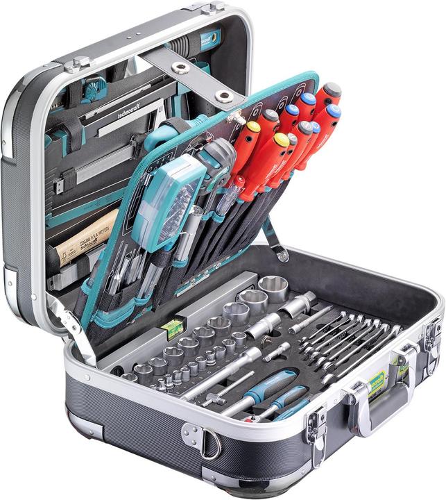 technocraft Coffret à outils ABS PRO CHROME 152 pcs.
