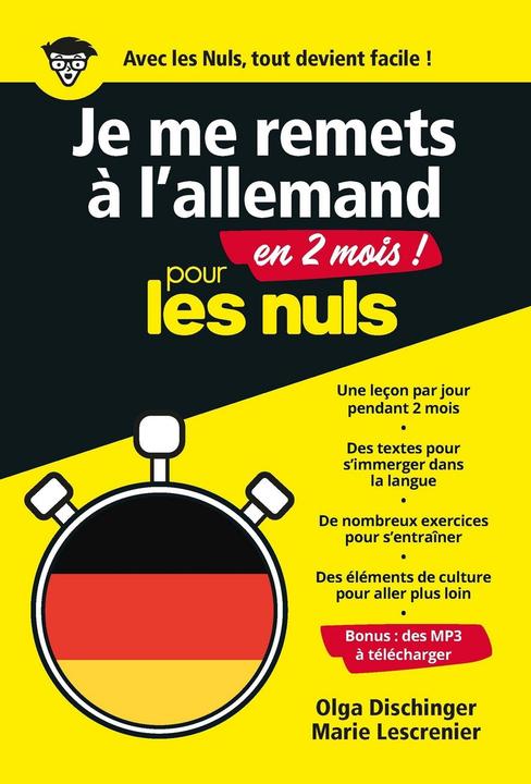 Actual product image Je me remets à l'allemand en 2 mois! : pour les nuls (French, Dischinger Olga, Lescrenier Marie, 2018)