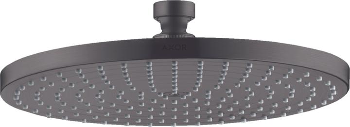 Actual product image hansgrohe Overhead shower 240 1jet AXOR STARCK DN 15 brushed black chrome (1 Beam types, 18 l/min)