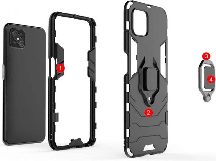 Actual product image Screenguard RingCase Anti-Shock Oppo Reno4 Z 5G Case (Oppo Reno 4 Z 5G)