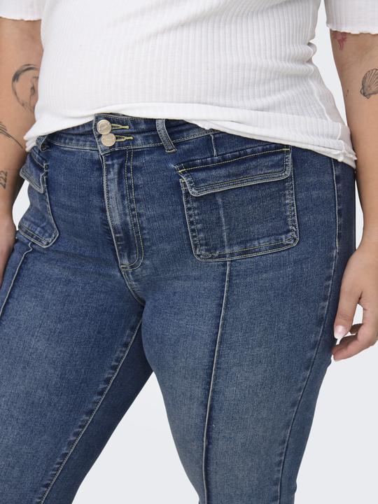 Produktbild Only CARSALLY Mittlere Taille Ausgestellt Jeans Flared fit jeans (54)