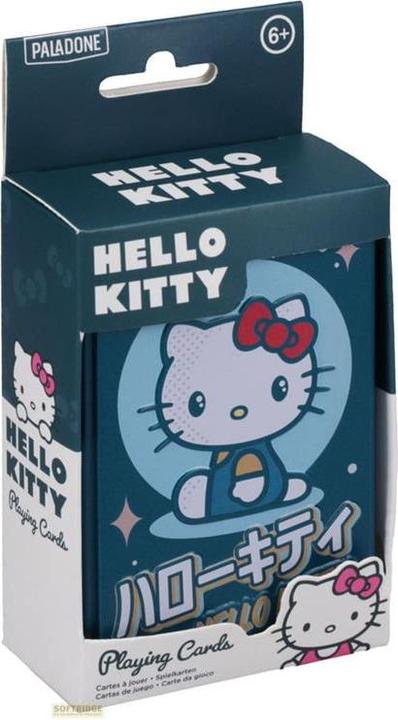Actual product image Paladone Products Hello Kitty - Cartes à jouer avec boîte de rangement en métal